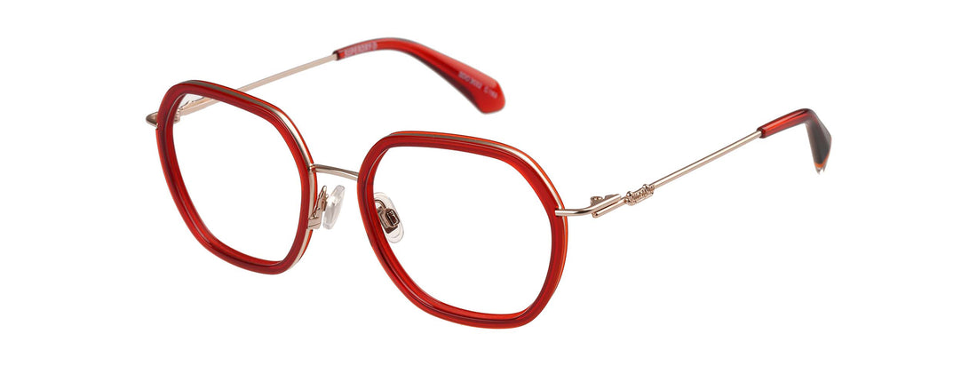 Lunettes de vue superdry 991063 50 rojo femenino taille 50mm - Vue principale