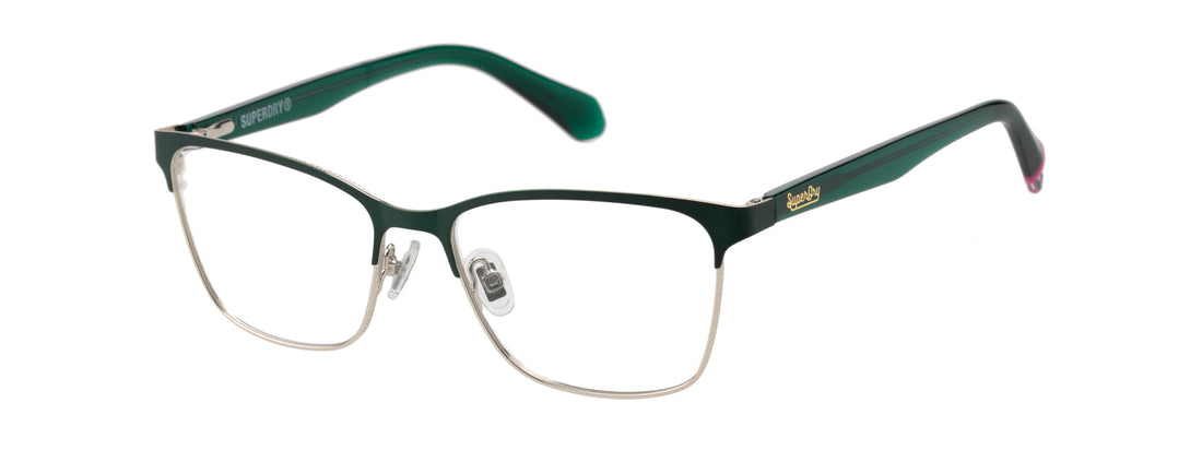 Lunettes de vue superdry 991068 42 verde femenino taille 53mm - Vue principale