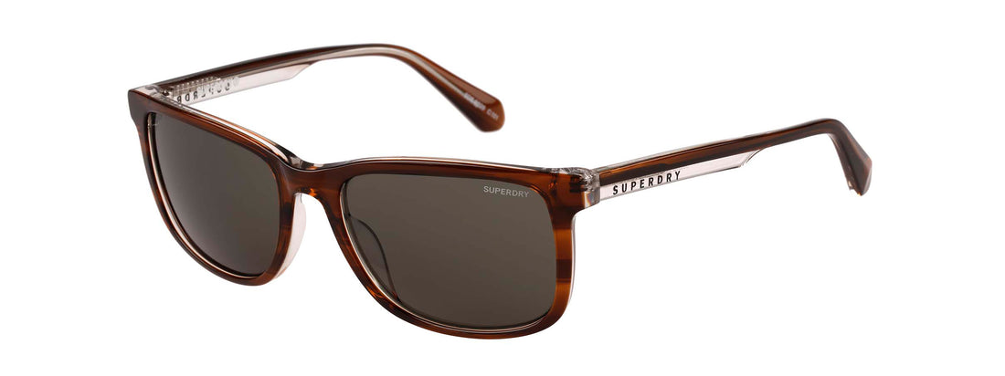 Lunettes de soleil superdry 996089 60 marrón masculino taille 31mm - Vue principale