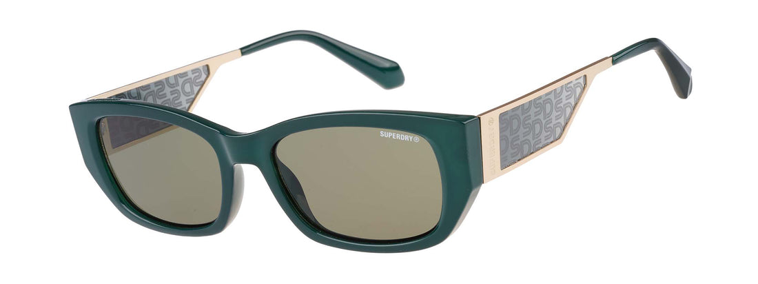 Lunettes de soleil superdry 996095 40 verde femenino taille 30mm - Vue principale
