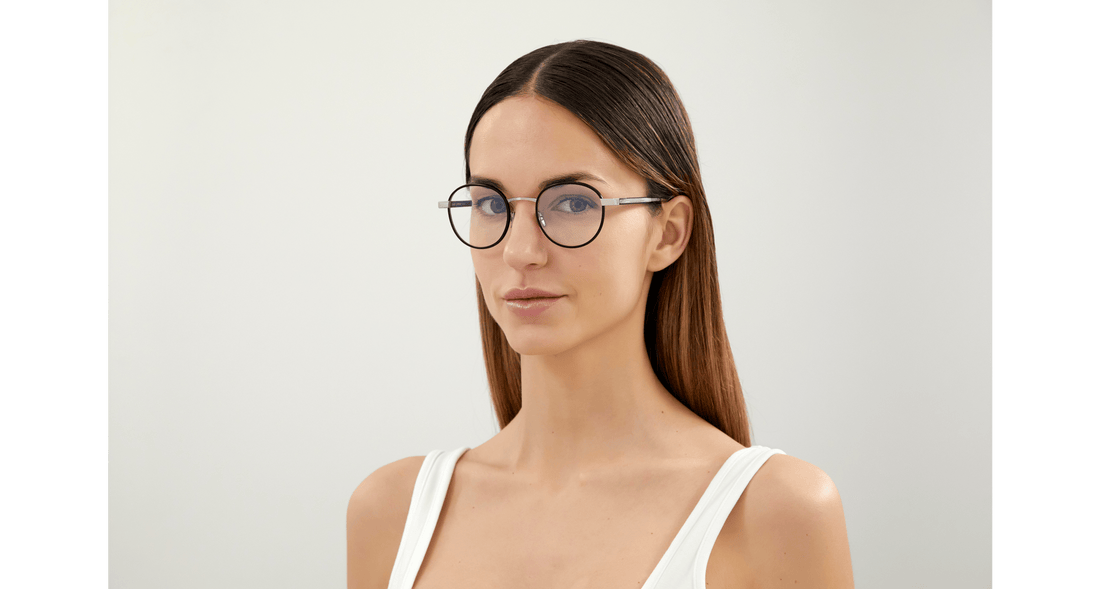 Brillen saint laurent sl 125 001 unisex größe 49mm - Detailansicht