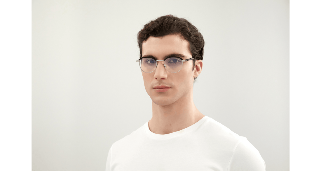 Occhiali da vista saint laurent sl 124 001 unisex taglia 50mm - Vista dettagliata
