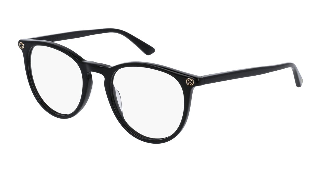 Glasögon gucci gg0027o 001 femenino storlek 50mm - Huvudvy
