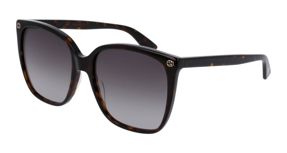 Sunglasses gucci gg0022s 003 havana femenino size 57mm - Main view
