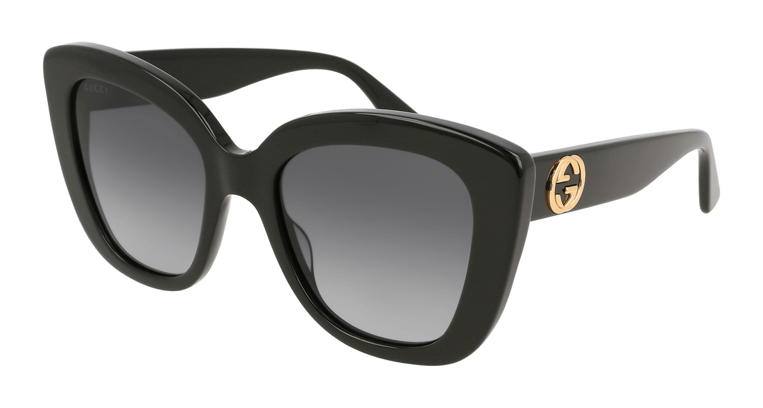 Occhiali da sole gucci gg0327s 001 negro femenino taglia 52mm - Vista principale