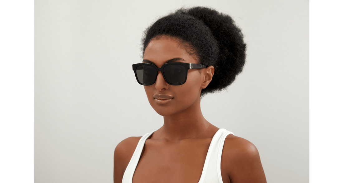 Occhiali da sole saint laurent sl m40 003 square femenino taglia 54mm - Vista dettagliata