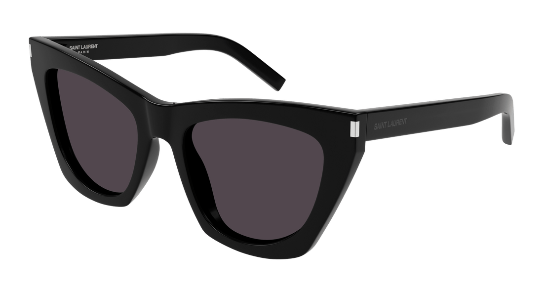 Sunglasses saint laurent sl 214 kate 001 cat eye female size 55mm - Main view
