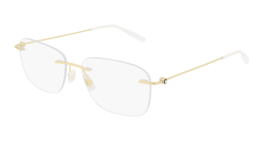 Óculos graduados montblanc mb0075o 002 masculino tamanho 56mm - Vista principal