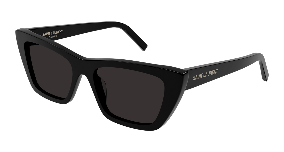 Óculos de sol saint laurent sl 276 mica 001 cat eye femenino tamanho 53mm - Vista principal