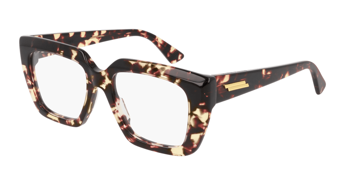 Óculos graduados bottega veneta bv1032o 002 femenino tamanho 52mm - Vista principal