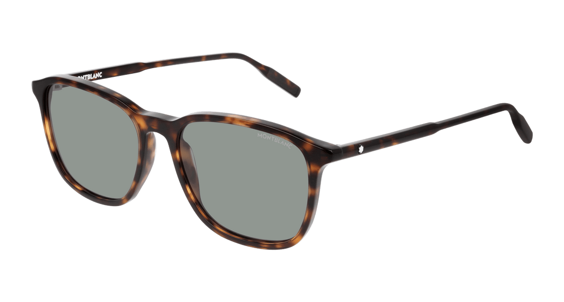 Lunettes de soleil montblanc mb0082s 002 square masculino taille 53mm - Vue principale