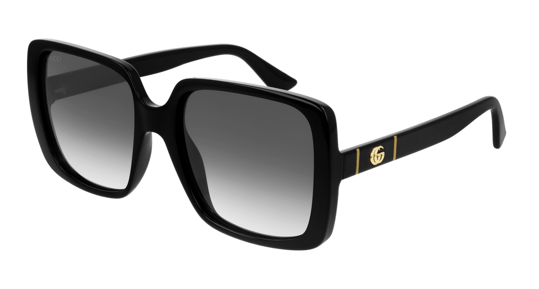 Óculos de sol gucci gg0632s 001 negro femenino tamanho 56mm - Vista principal