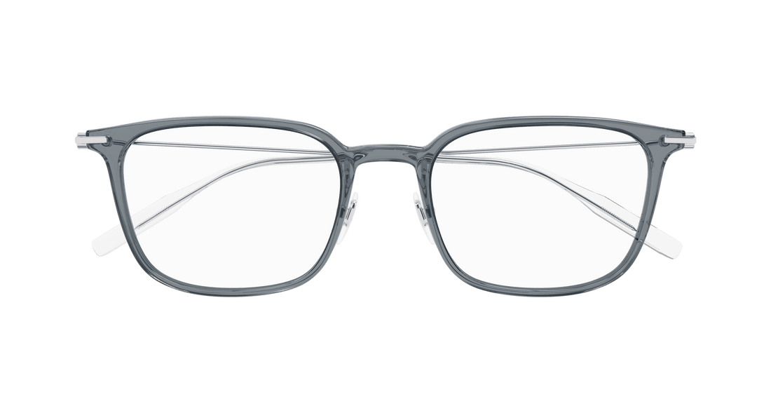 Óculos graduados montblanc mb0100o 001 masculino tamanho 52mm - Vista de detalhe