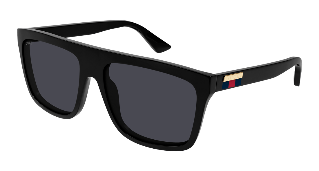 Sonnenbrillen gucci gg0748s 001 negro masculino größe 59mm - Hauptansicht