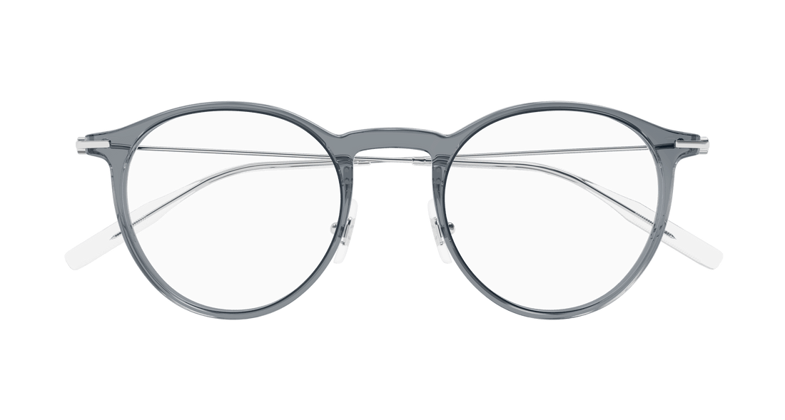 Óculos graduados montblanc mb0099o 001 masculino tamanho 48mm - Vista de detalhe