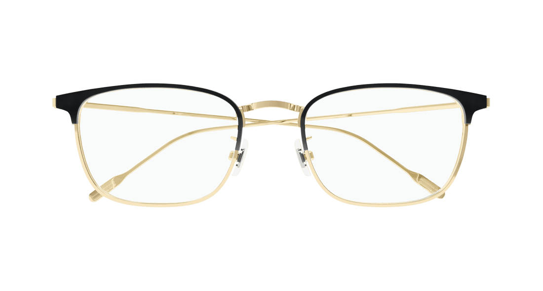 Óculos graduados montblanc mb0192o 001 masculino tamanho 53mm - Vista de detalhe