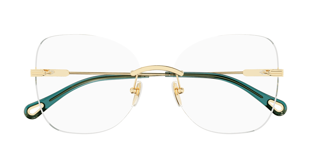 Prescription glasses chloé ch0136o 001 femenino size 57mm - Detailed view