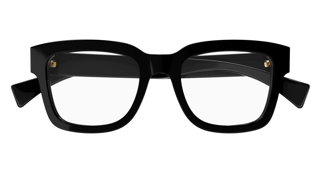 Occhiali da vista guci gg1138o 001 maschio taglia 52mm - Vista dettagliata