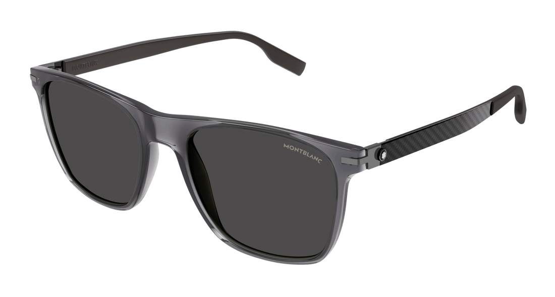 Lunettes de soleil montblanc mb0248s 004 square masculino taille 1mm - Vue principale