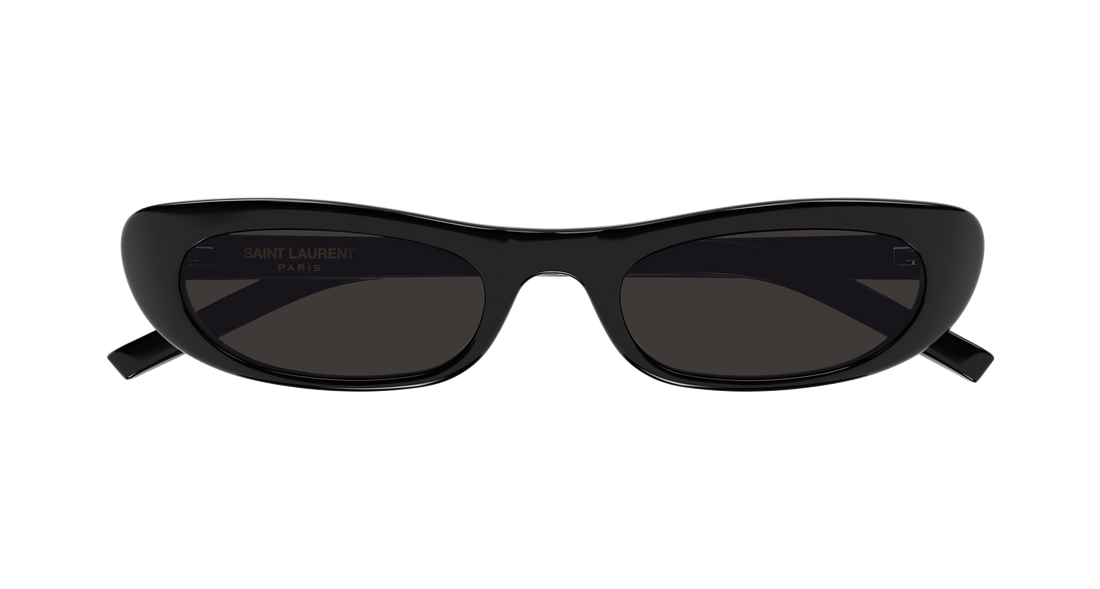 Óculos de sol saint laurent sl 557 shade 001 fêmea tamanho 53mm - Vista de detalhe