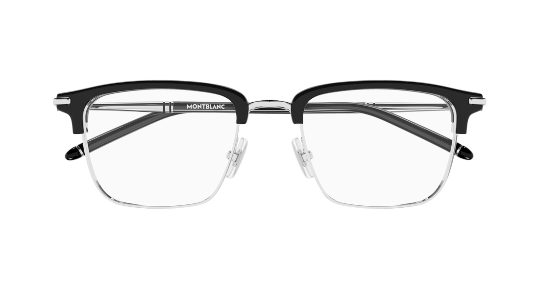 Óculos graduados montblanc mb0243o 004 masculino tamanho 35mm - Vista de detalhe