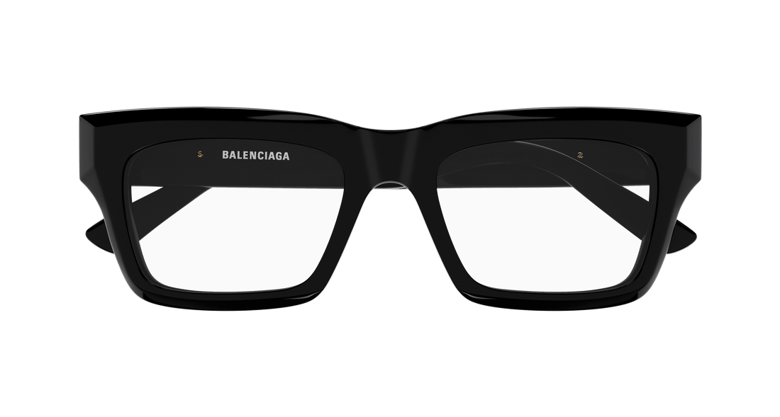 Occhiali da vista balenciaga bb0240o 001 unisex taglia 52mm - Vista dettagliata