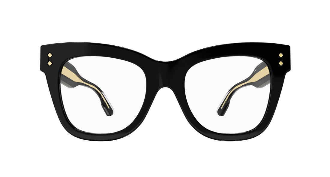 Occhiali da vista gucci gg1082o 001 femenino taglia 50mm - Vista dettagliata