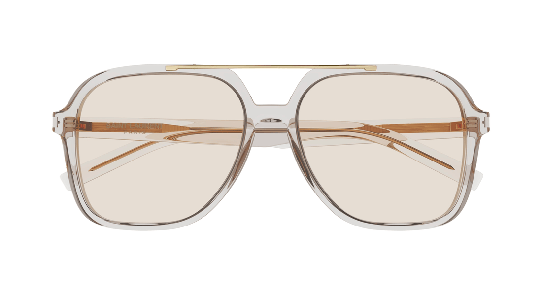 Óculos de sol saint laurent sl 545 002 square femenino tamanho 58mm - Vista de detalhe