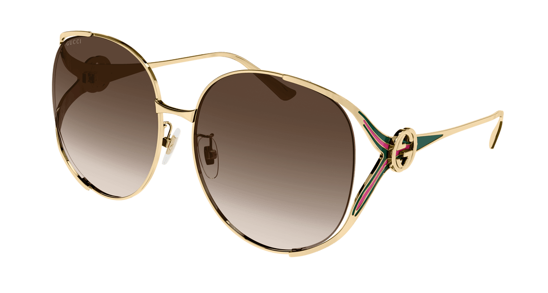 Óculos de sol gucci gg0225s 007 femenino tamanho 63mm - Vista principal