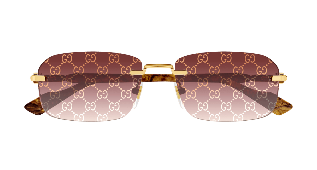 Sonnenbrillen gucci gg1221s 004 masculino größe 56mm - Detailansicht