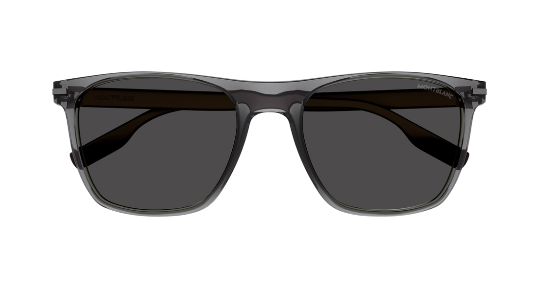 Lunettes de soleil montblanc mb0248s 004 square masculino taille 1mm - Vue détaillée