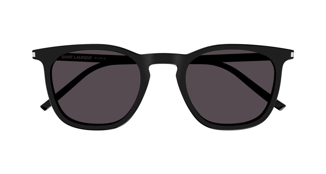 Sunglasses saint laurent sl 623 001 square masculino size 49mm - Detailed view