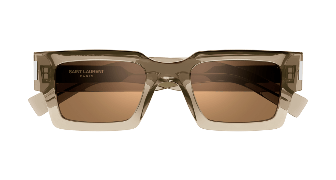 Sunglasses saint laurent sl 572 006 rectangular / squared unisex size 50mm - Detailed view