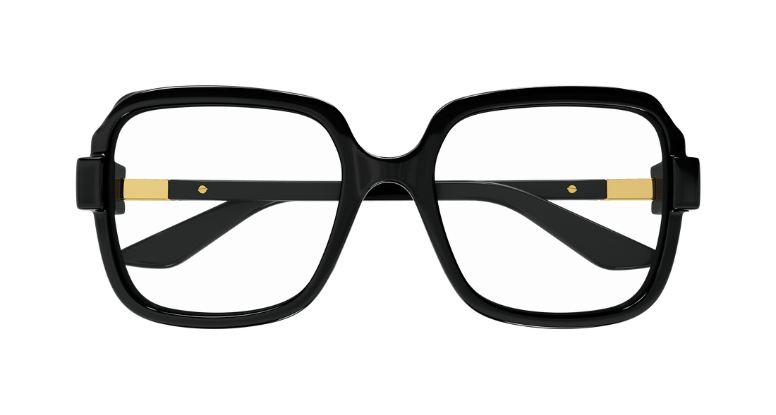 Occhiali da vista gucci gg1433o 001 femenino taglia 55mm - Vista dettagliata