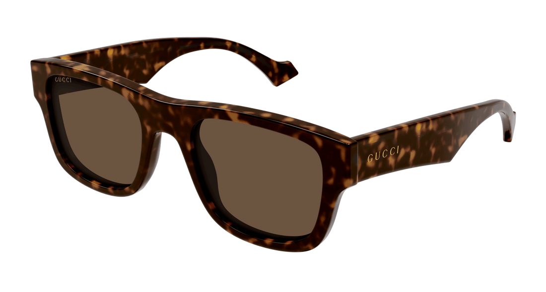 Sonnenbrillen gucci gg1427s 003 havana square masculino größe 53mm - Hauptansicht