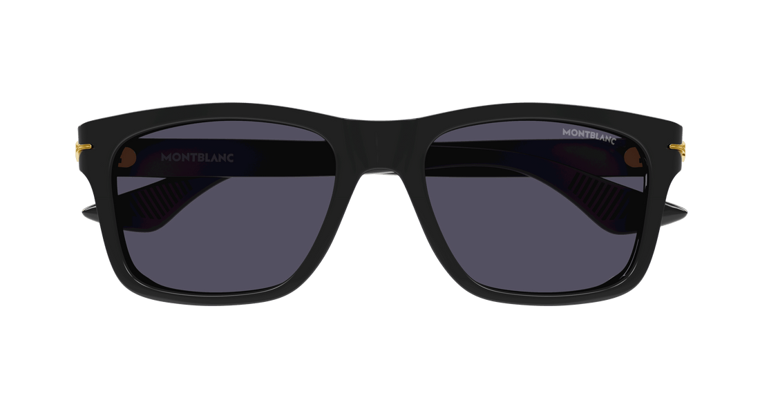 Lunettes de soleil montblanc mb0263s 001 masculino taille 54mm - Vue détaillée