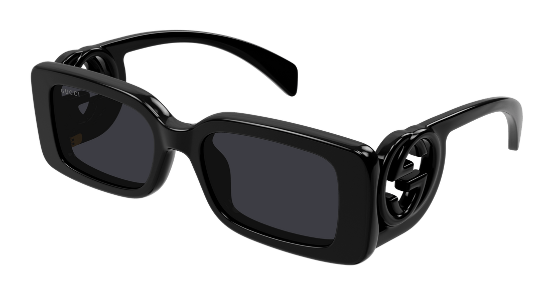 Óculos de sol gucci gg1325s 001 negro rectangular femenino tamanho 54mm - Vista principal