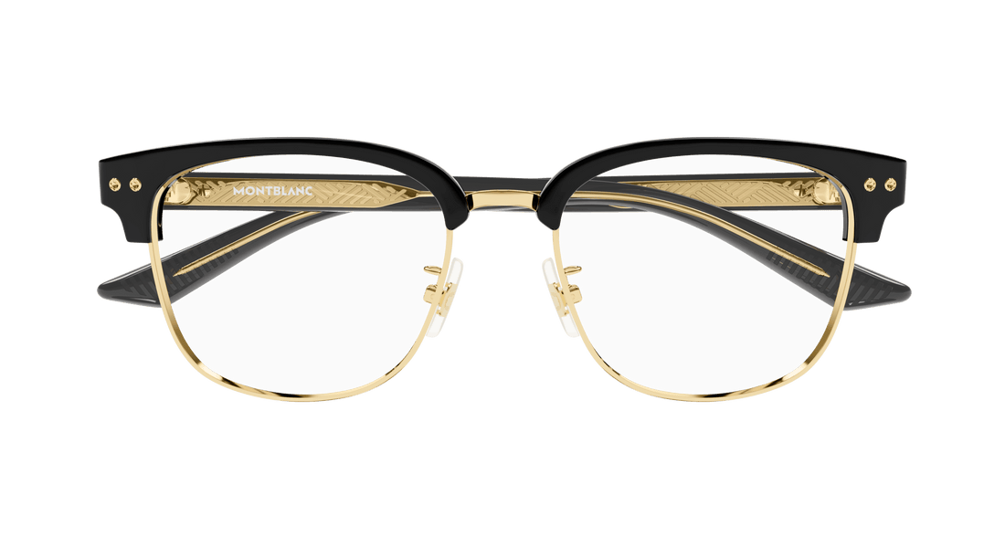 Óculos graduados montblanc mb0259ok 005 masculino tamanho 55mm - Vista de detalhe