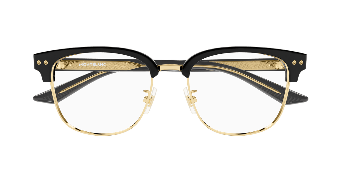 Occhiali da vista montblanc mb0259ok 005 masculino taglia 55mm - Vista dettagliata
