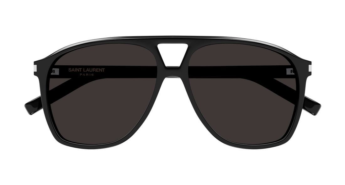 Óculos de sol saint laurent sl 596 dune 001 pilot femenino tamanho 58mm - Vista de detalhe