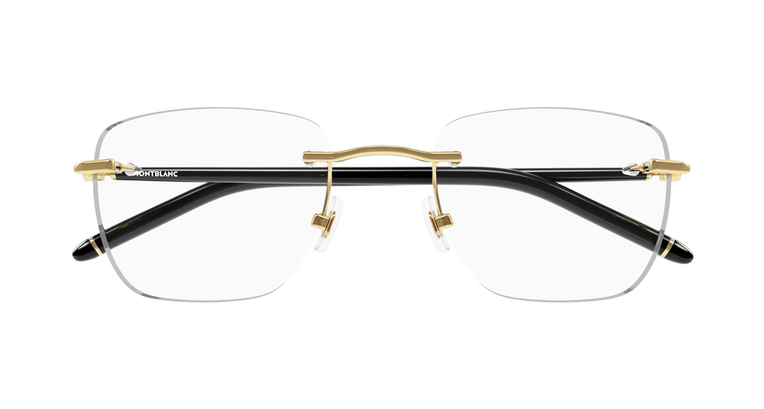 Gafas graduadas montblanc mb0274o 001 masculino talla 53mm - Vista de detalle