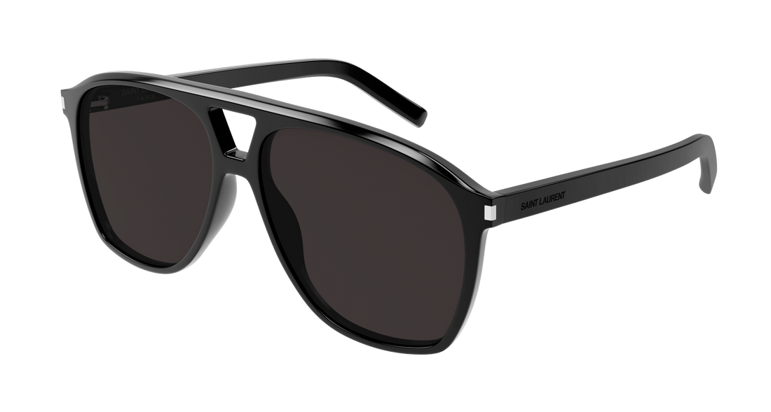 Óculos de sol saint laurent sl 596 dune 001 pilot femenino tamanho 58mm - Vista principal
