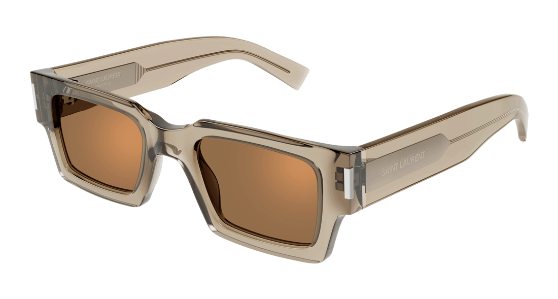 Sunglasses saint laurent sl 572 006 rectangular / squared unisex size 50mm - Main view