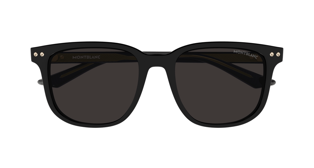Lunettes de soleil montblanc mb0258sa 001 square masculino taille 55mm - Vue détaillée