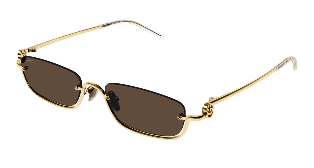 Occhiali da sole gucci gg1278s 001 unisex taglia 55mm - Vista principale