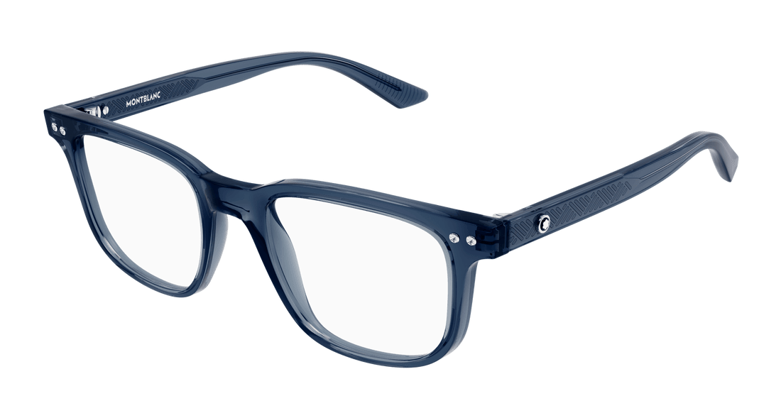 Óculos graduados montblanc mb0256o 007 masculino tamanho 53mm - Vista principal