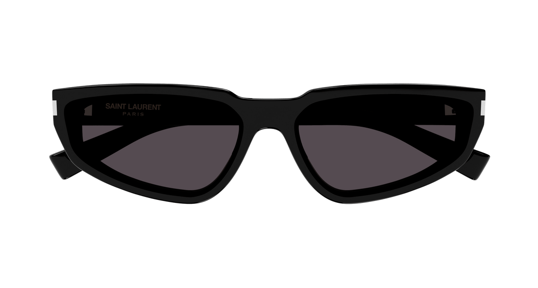 Okulary przeciwsłoneczne saint laurent sl 634 nova 001 cat eye femenino rozmiar 61mm - Widok szczegółowy