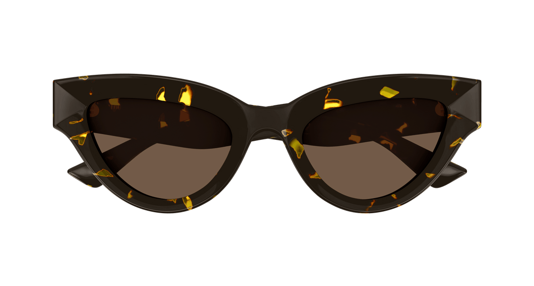 Occhiali da sole bottega veneta bv1249s 002 cat eye femenino taglia 53mm - Vista dettagliata