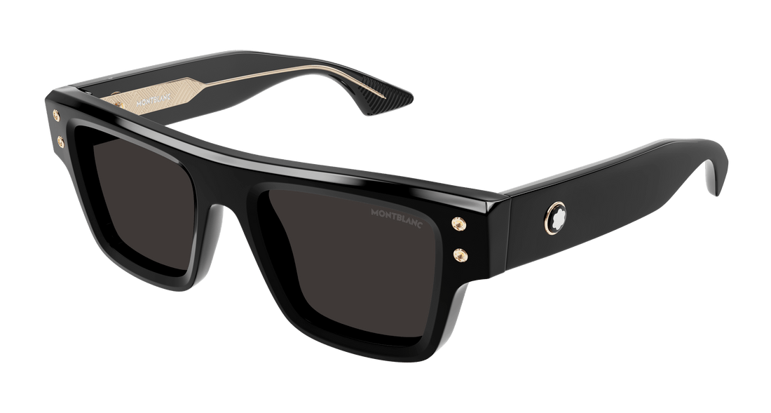Lunettes de soleil montblanc mb0253s 001 masculino taille 52mm - Vue principale