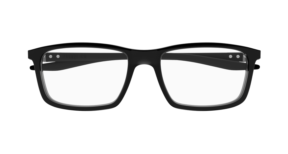 Occhiali da vista puma pu0418o 001 masculino taglia 55mm - Vista dettagliata